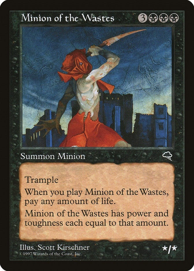 Image for Minion of the Wastes (146) - Magic: The Gathering