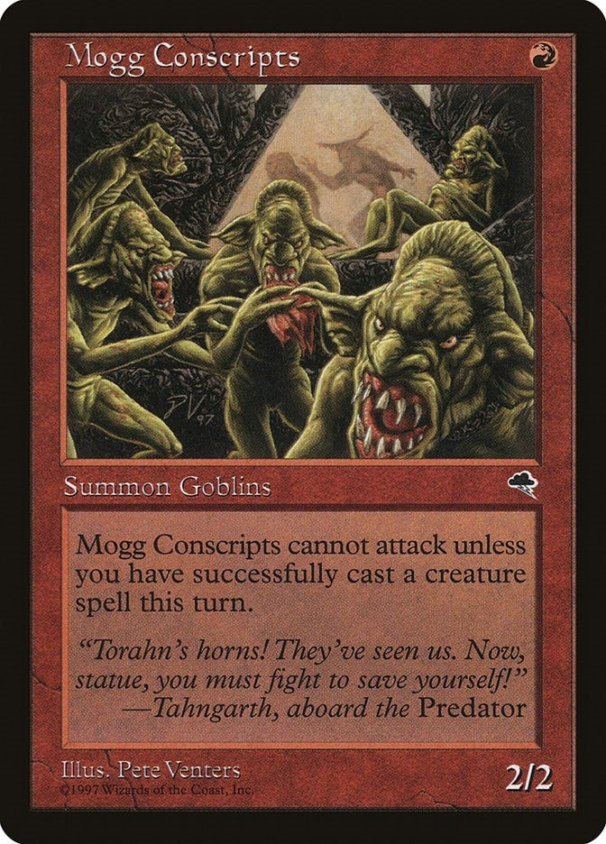 Image for Mogg Conscripts (189) - Magic: The Gathering