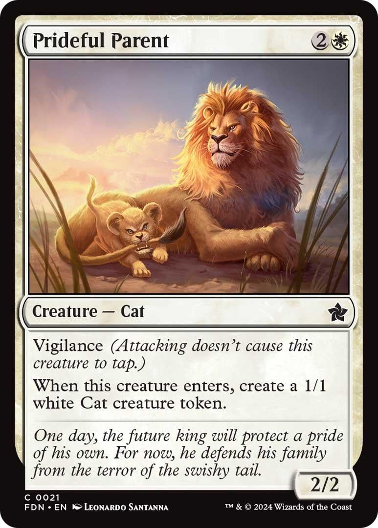 Image for Prideful Parent (21) - Magic: The Gathering