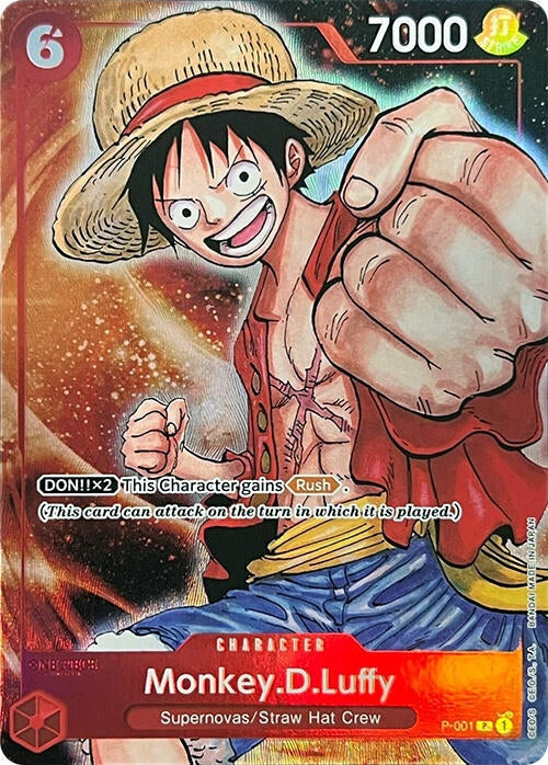 Image for Monkey.D.Luffy (Premium Card Collection -BANDAI CARD GAMES Fest. 23-24 Edition-) (P-001) - One Piece Card Game