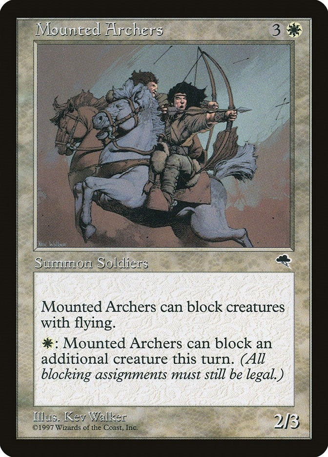 Image for Mounted Archers (30) - Magic: The Gathering