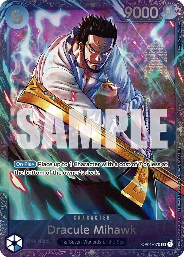 Image for Dracule Mihawk (Treasure Cup 2024) (OP01-070) - One Piece Card Game