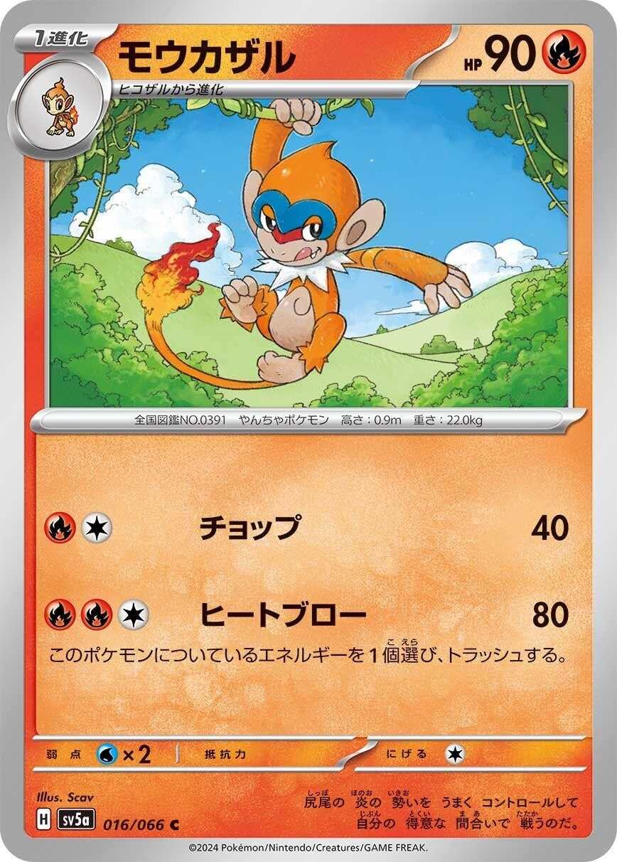 Image for Monferno (016/066) - Pokemon Japan