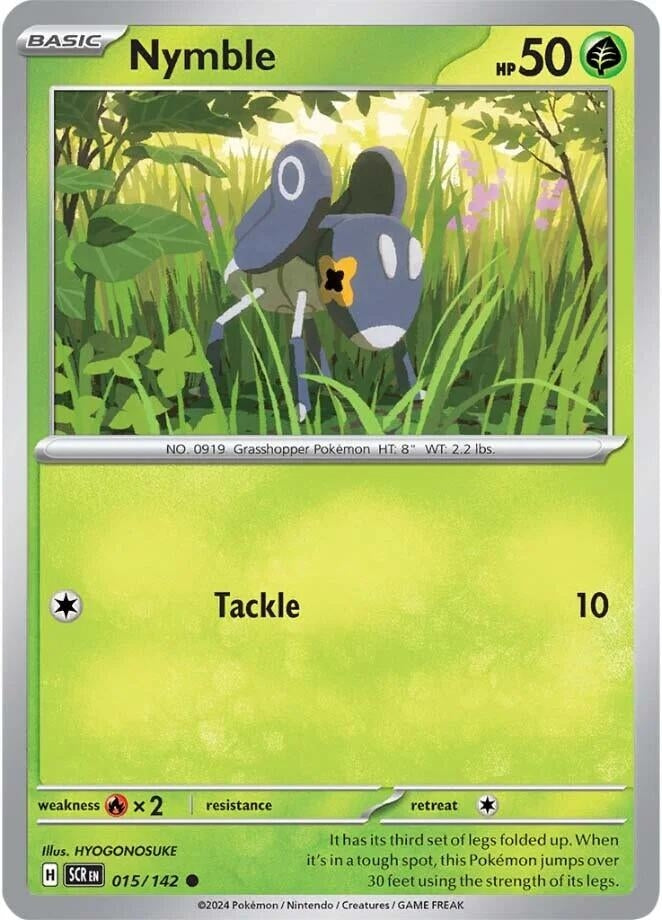 Image for Nymble (015/142) - Pokemon