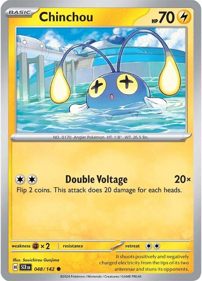 Image for Chinchou (048/142) - Pokemon