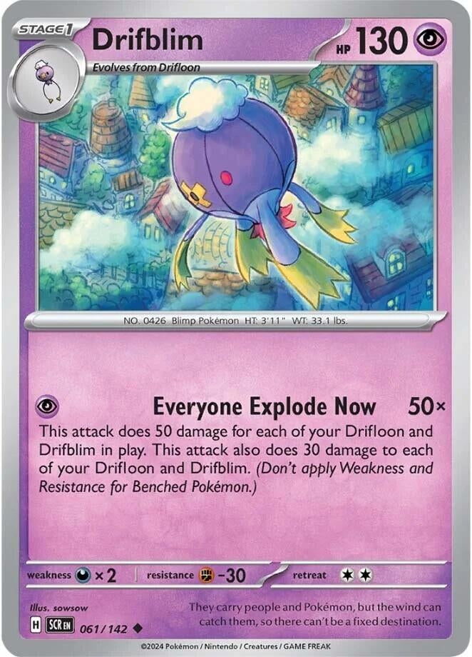 Image for Drifblim (061/142) - Pokemon