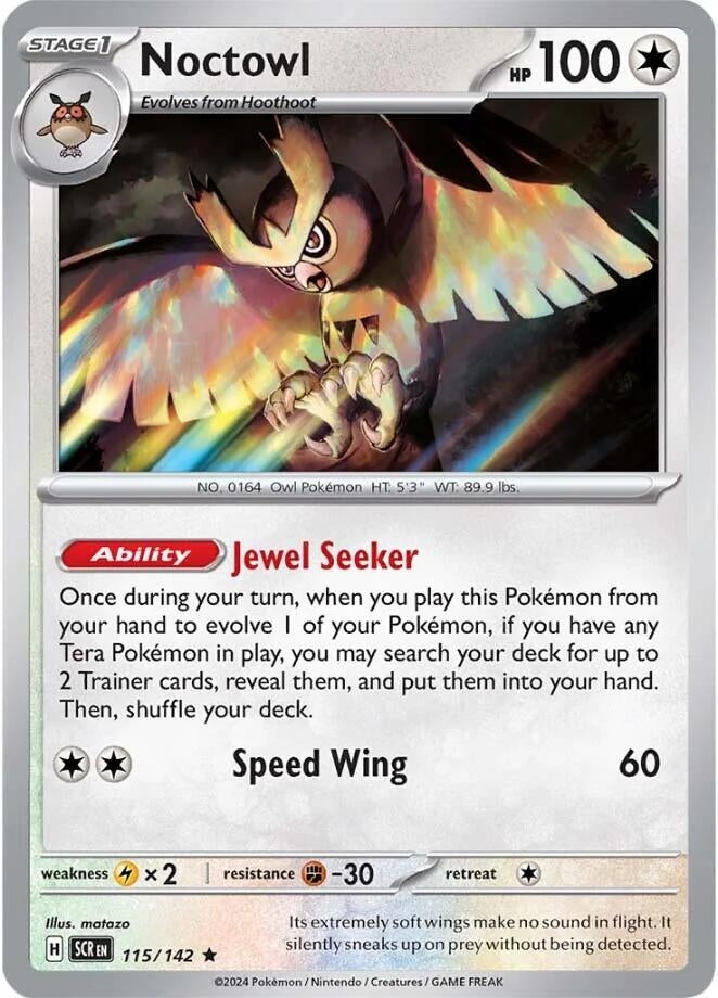 Image for Noctowl (115/142) - Pokemon