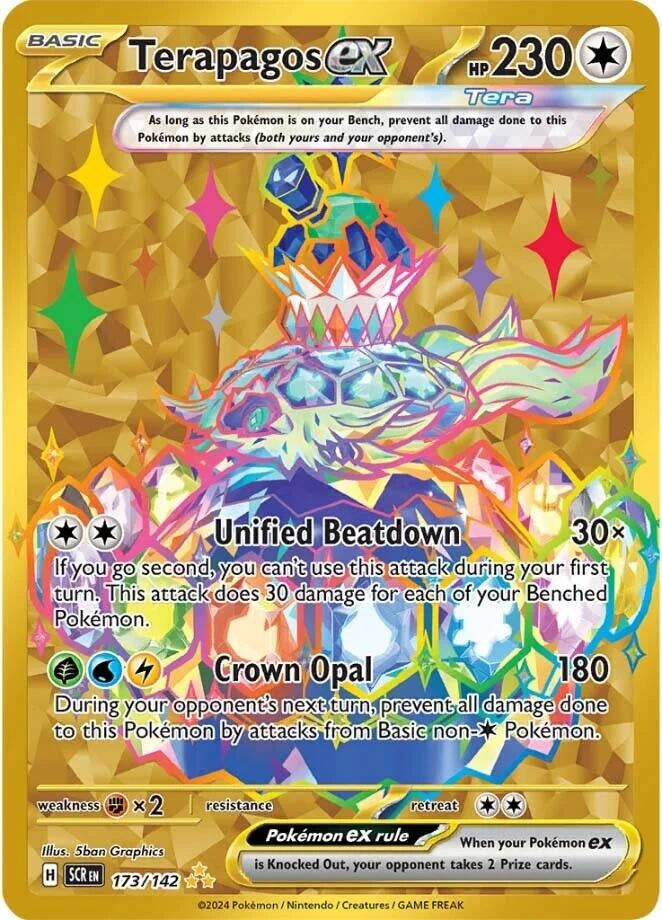 Image for Terapagos ex (173/142) - Pokemon
