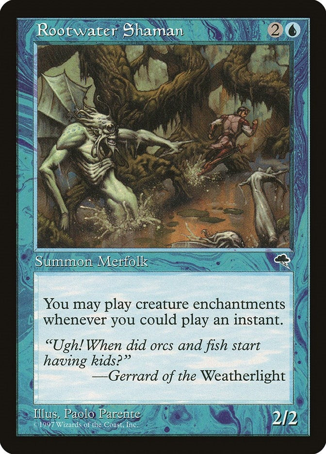 Image for Rootwater Shaman (84) - Magic: The Gathering