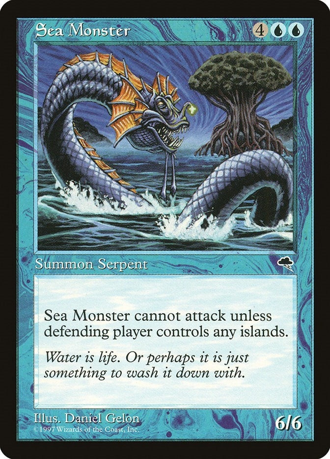 Image for Sea Monster (85) - Magic: The Gathering