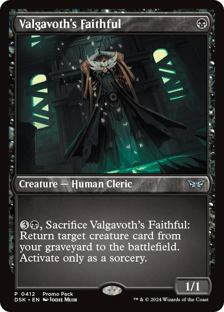 Image for Valgavoth's Faithful (412) - Magic: The Gathering