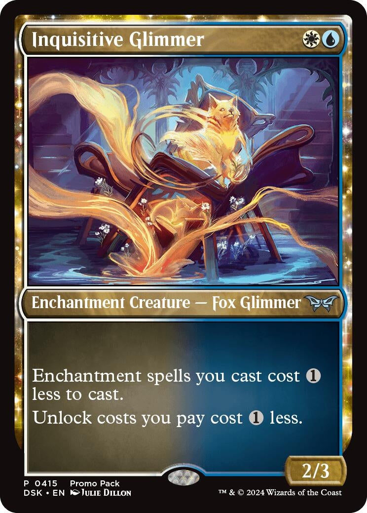 Image for Inquisitive Glimmer (415) - Magic: The Gathering