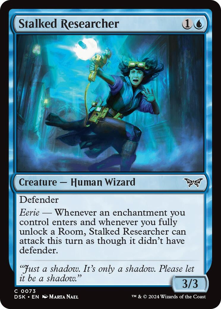 Image for Stalked Researcher (73) - Magic: The Gathering