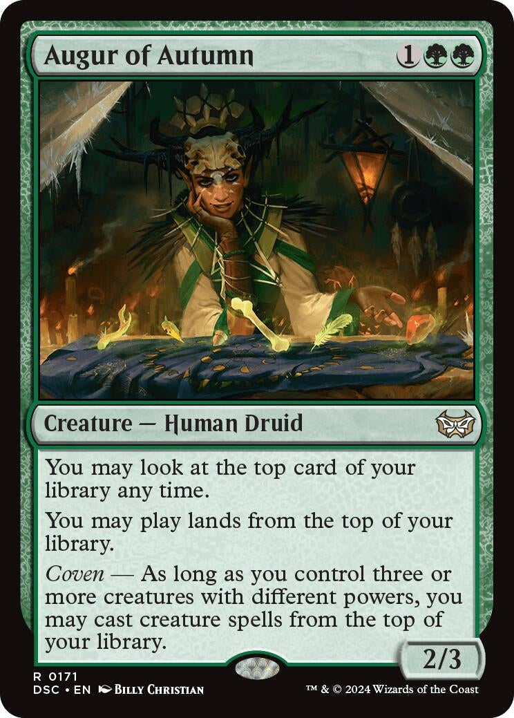 Image for Augur of Autumn (171) - Magic: The Gathering