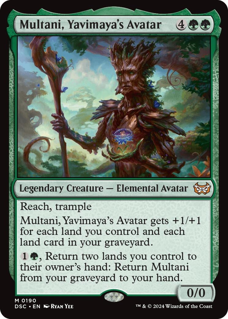 Image for Multani, Yavimaya's Avatar (190) - Magic: The Gathering