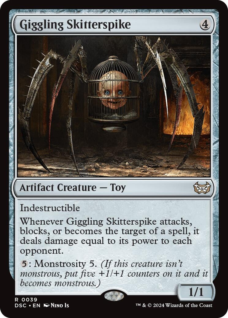 Image for Giggling Skitterspike (39) - Magic: The Gathering
