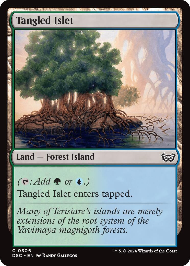 Image for Tangled Islet (306) - Magic: The Gathering