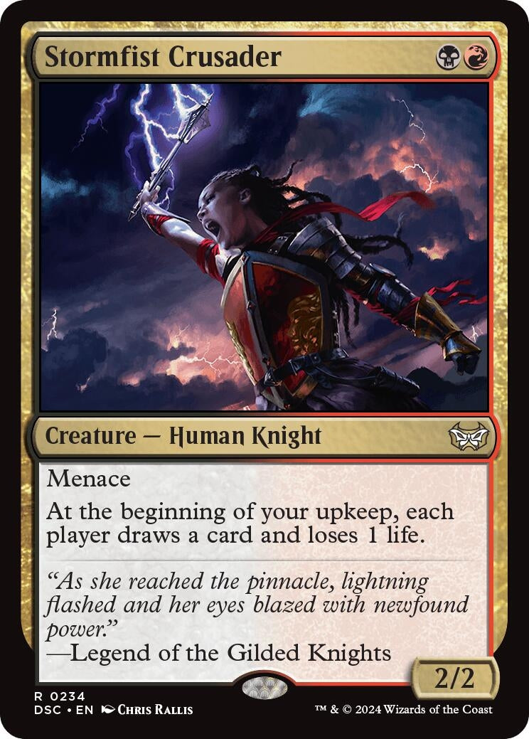 Image for Stormfist Crusader (234) - Magic: The Gathering