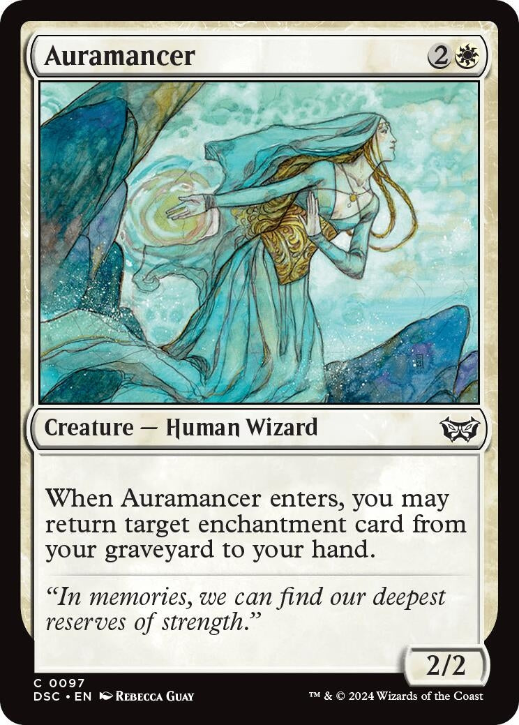 Image for Auramancer (97) - Magic: The Gathering