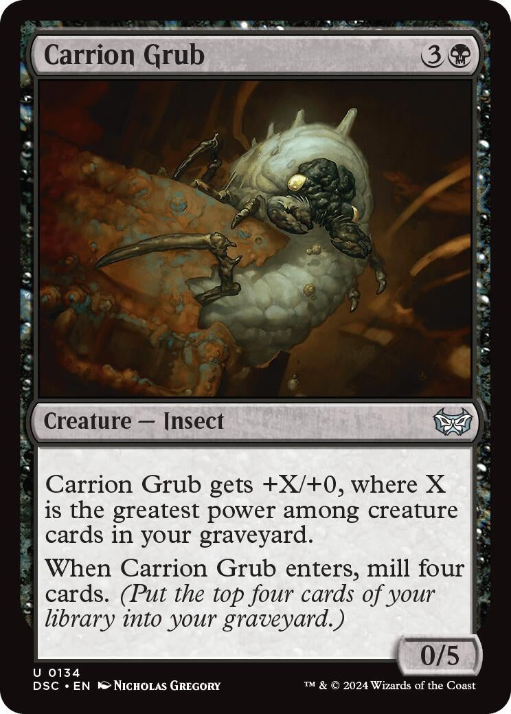 Image for Carrion Grub (134) - Magic: The Gathering