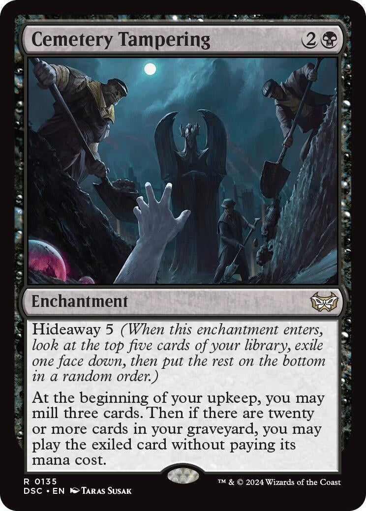 Image for Cemetery Tampering (135) - Magic: The Gathering