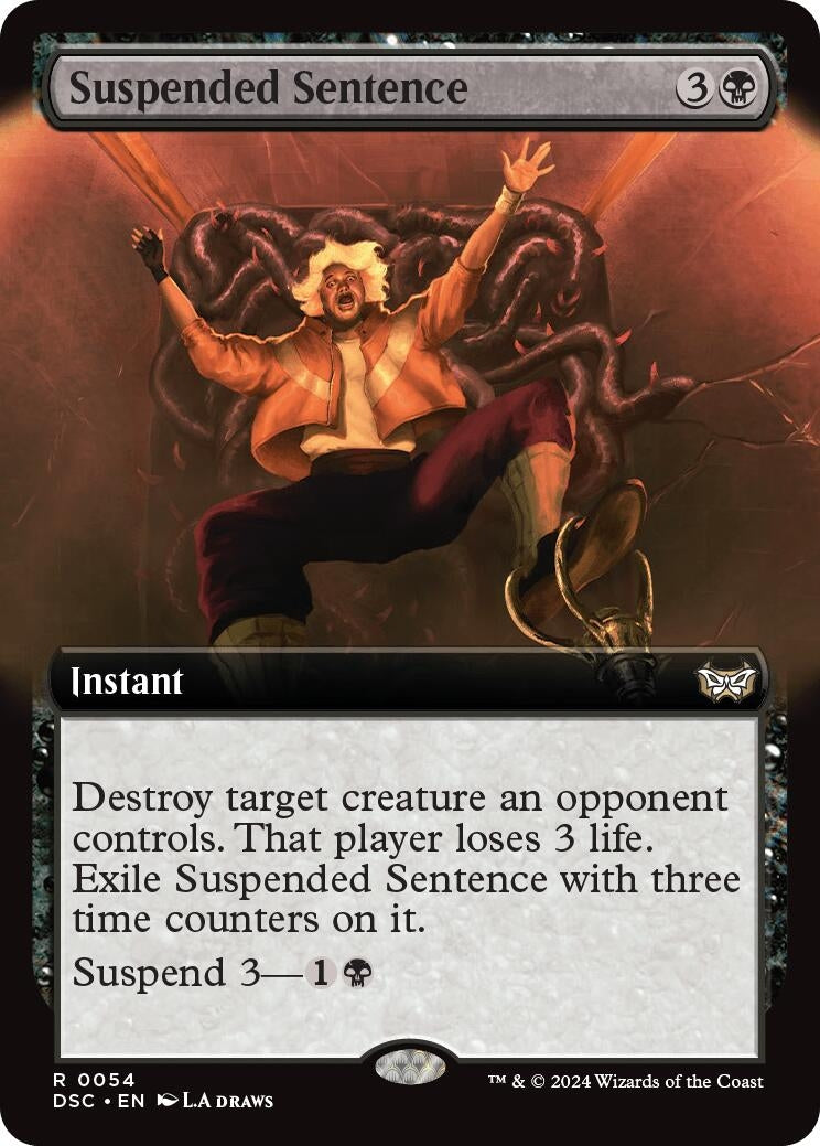 Image for Suspended Sentence (Extended Art) (54) - Magic: The Gathering