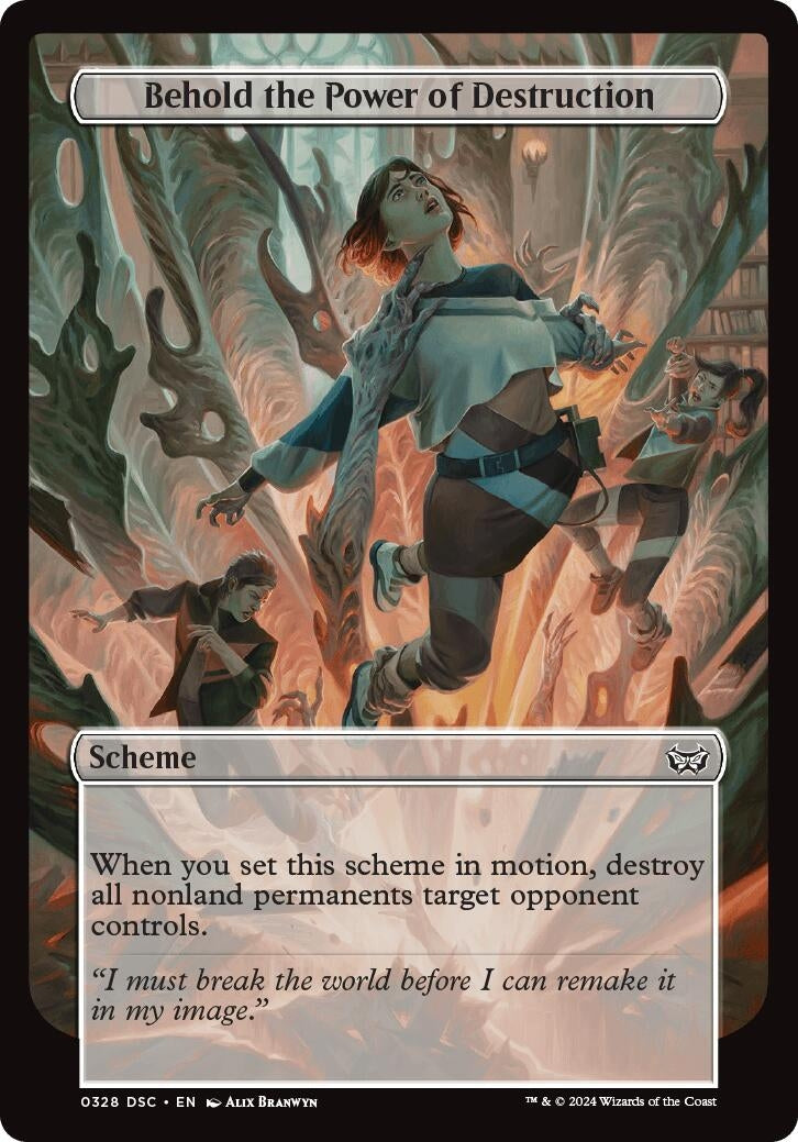 Image for Behold the Power of Destruction (Full Art) (328) - Magic: The Gathering