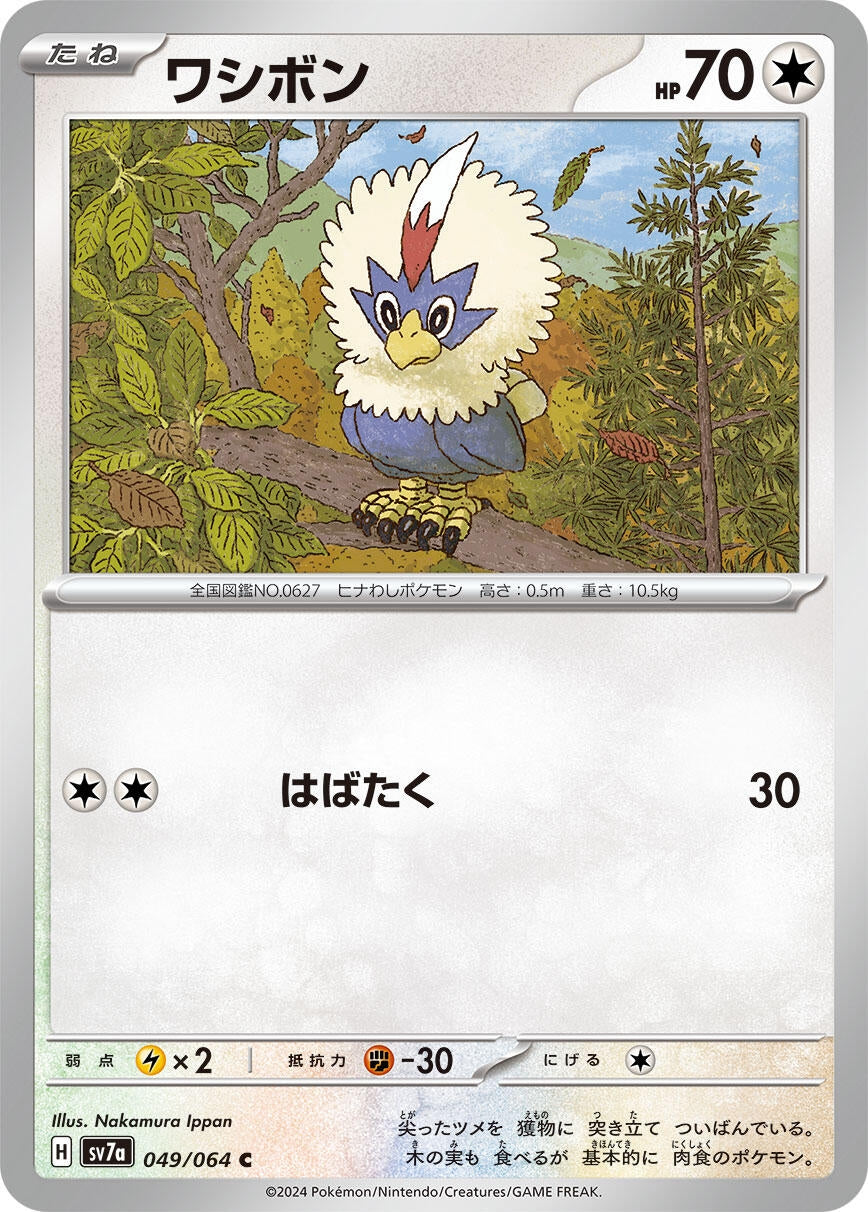 Image for Rufflet (049/064) - Pokemon Japan
