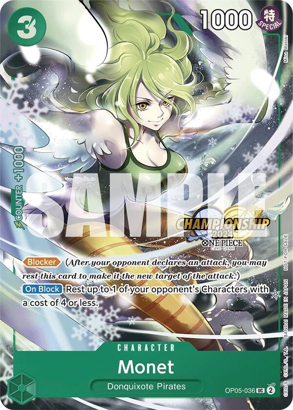 Image for Monet (CS 2024 Event Pack) (OP05-036) - One Piece Card Game