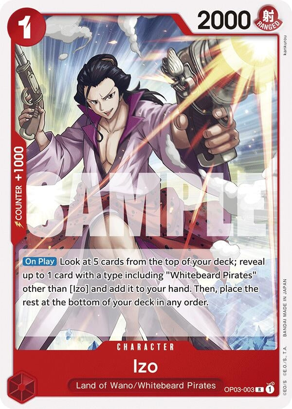 Image for Izo (OP03-003) - One Piece Card Game