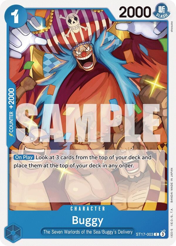 Image for Buggy (ST17-003) - One Piece Card Game