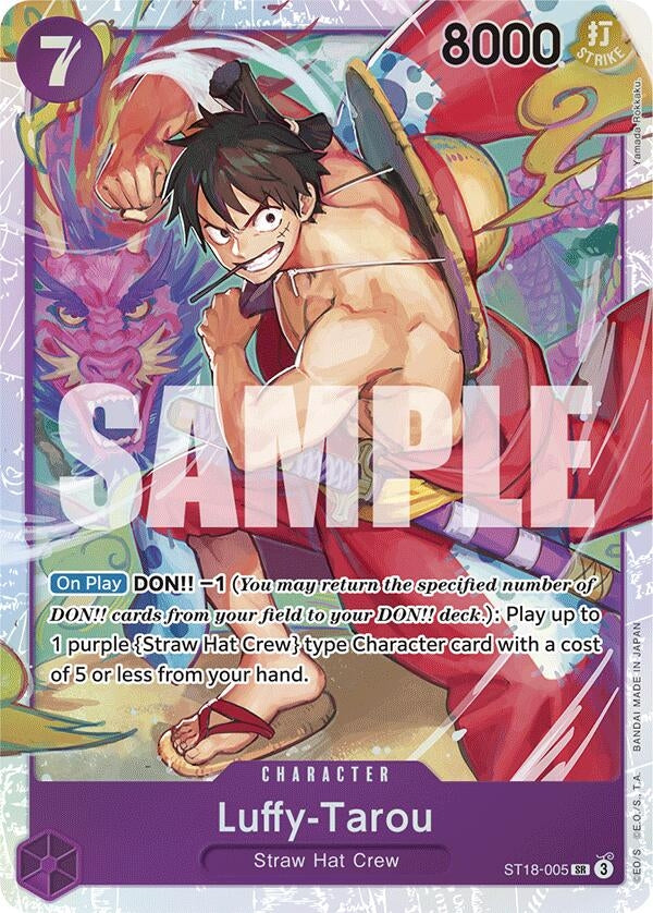 Image for Luffy-Tarou (ST18-005) - One Piece Card Game
