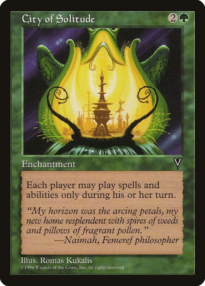 Image for City of Solitude - Magic: The Gathering
