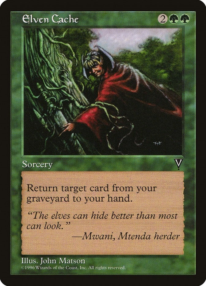 Image for Elven Cache - Magic: The Gathering