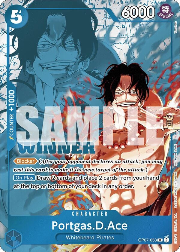 Image for Portgas.D.Ace (Winner Pack 2024 Oct.-Dec.) (OP07-053) - One Piece Card Game