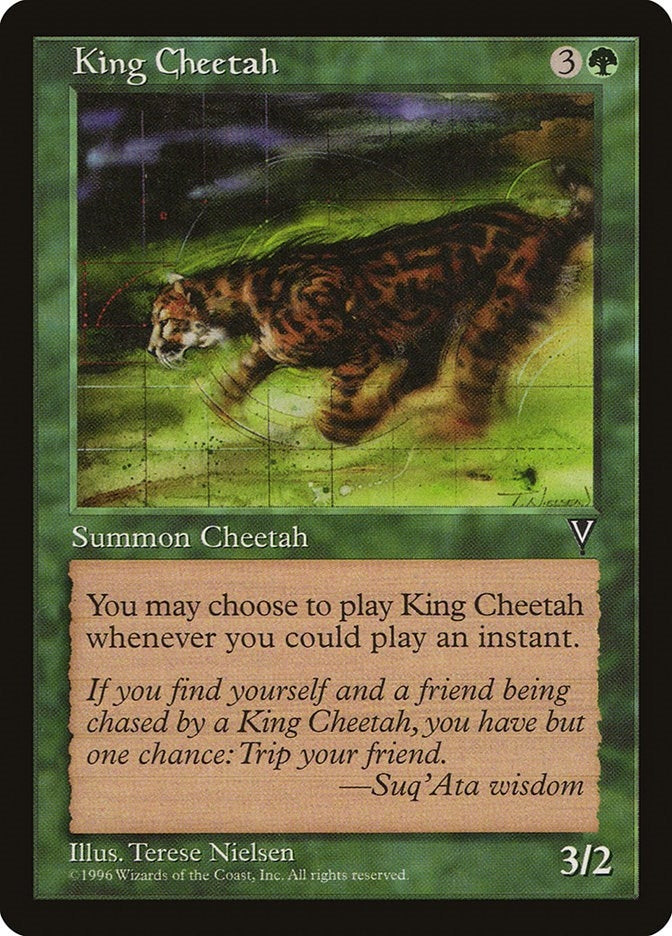 Image for King Cheetah - Magic: The Gathering