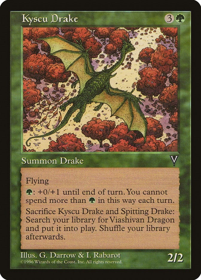Image for Kyscu Drake - Magic: The Gathering