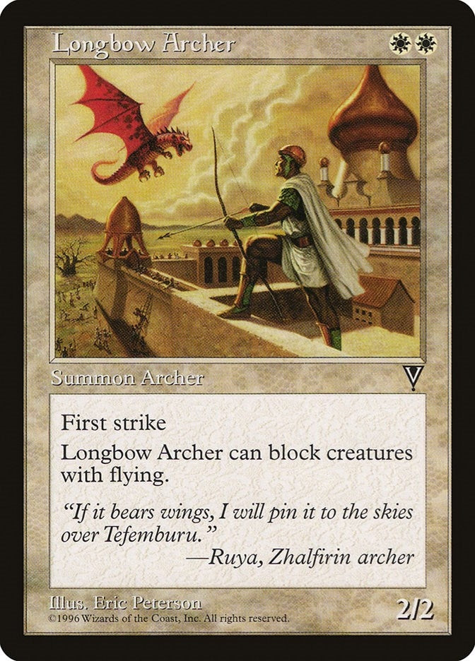 Image for Longbow Archer - Magic: The Gathering