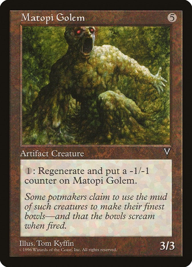 Image for Matopi Golem - Magic: The Gathering