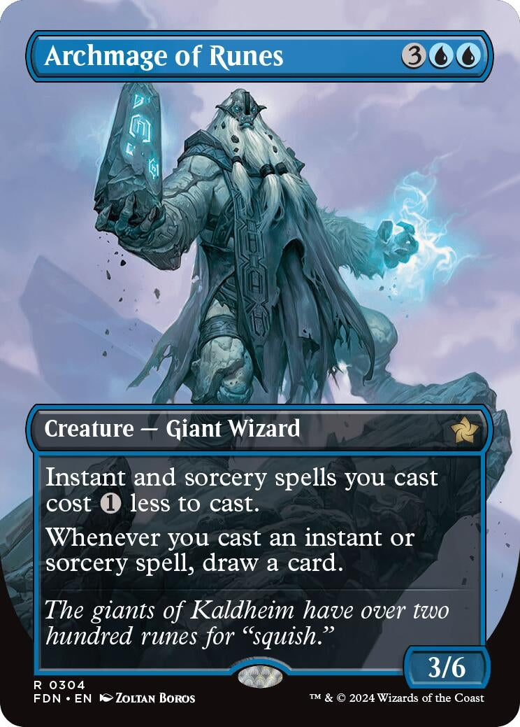 Archmage of Runes (Borderless) (304)