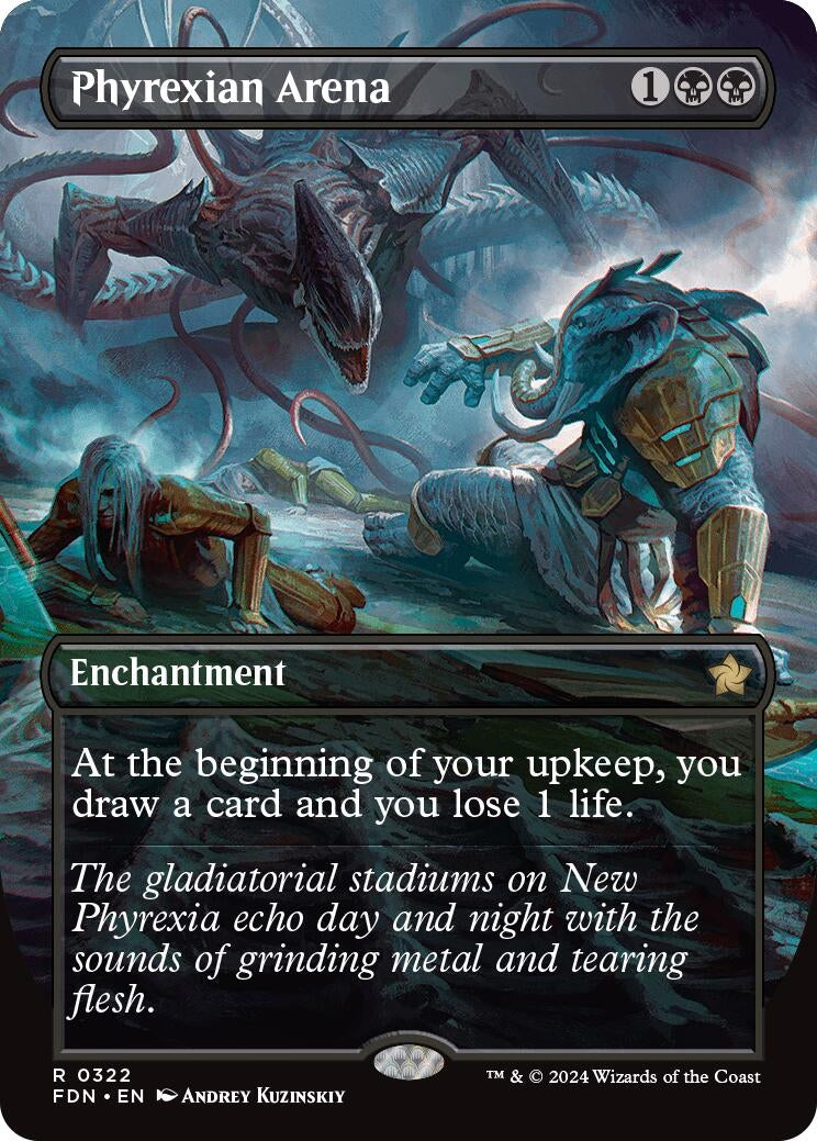 Image for Phyrexian Arena (Borderless) (322) - Magic: The Gathering