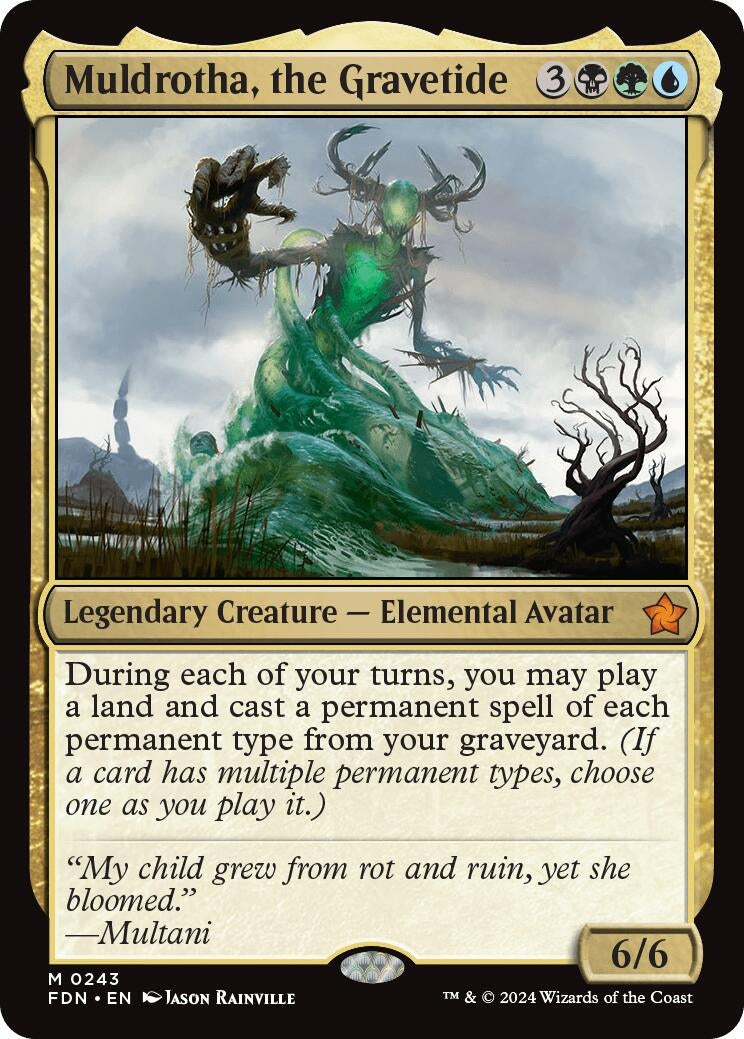 Image for Muldrotha, the Gravetide (243) - Magic: The Gathering