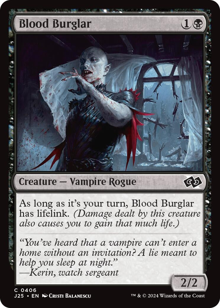 Image for Blood Burglar (406) - Magic: The Gathering