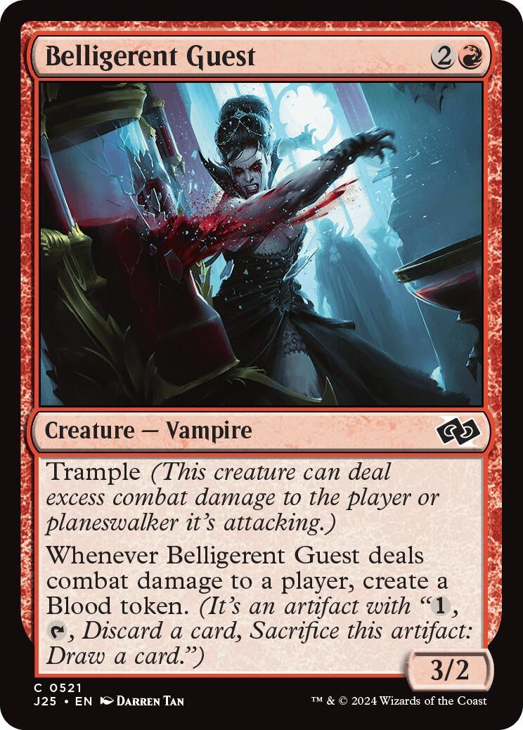 Image for Belligerent Guest (521) - Magic: The Gathering