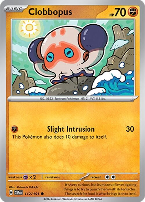 Image for Clobbopus (112/191) - Pokemon