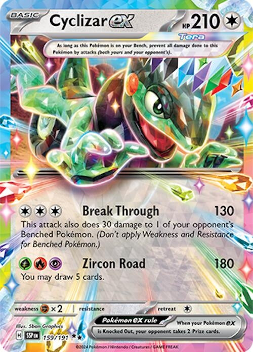 Image for Cyclizar ex (159/191) - Pokemon