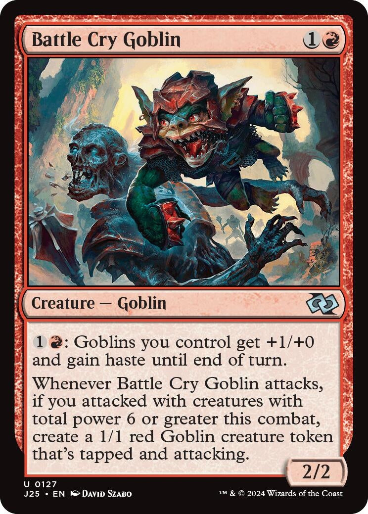 Image for Battle Cry Goblin (127) - Magic: The Gathering