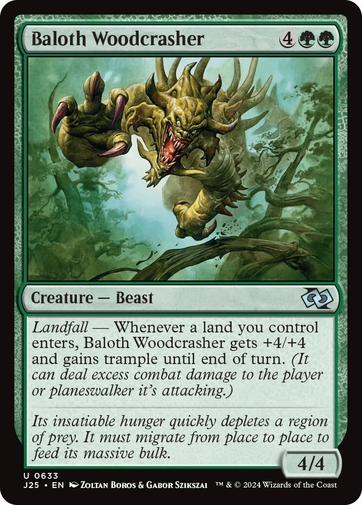 Image for Baloth Woodcrasher (633) - Magic: The Gathering