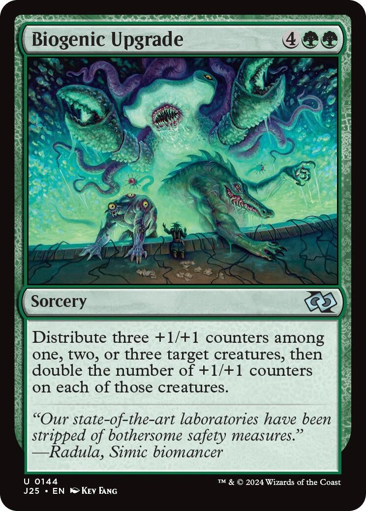 Image for Biogenic Upgrade (144) - Magic: The Gathering
