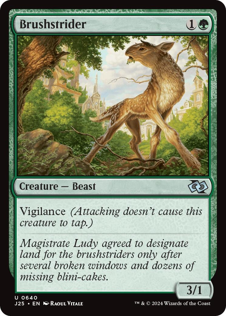 Image for Brushstrider (640) - Magic: The Gathering